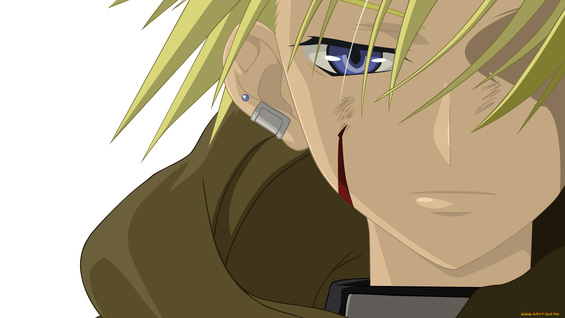 аниме, 07, ghost, парень