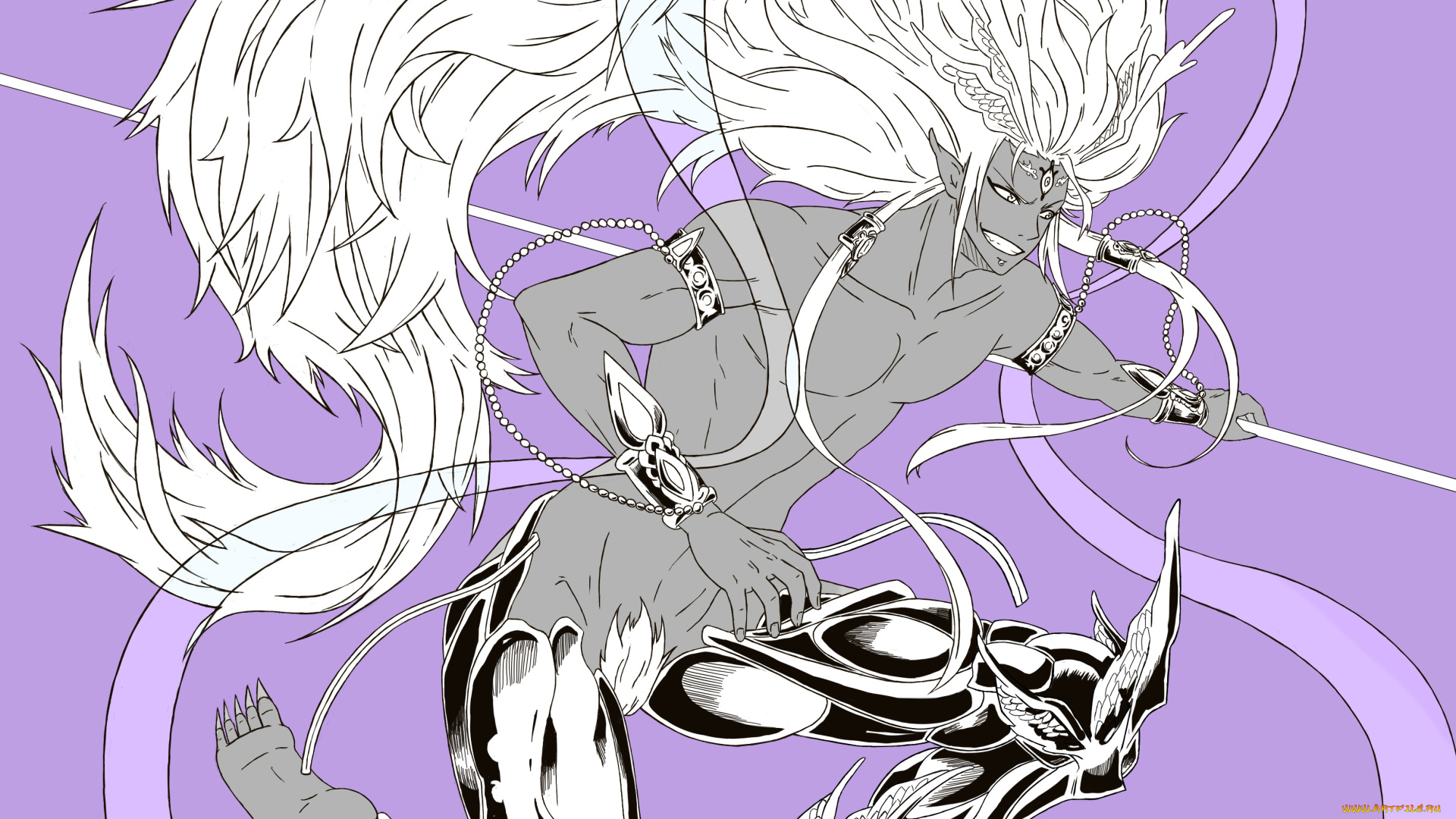 аниме, ангелы, , демоны, демон