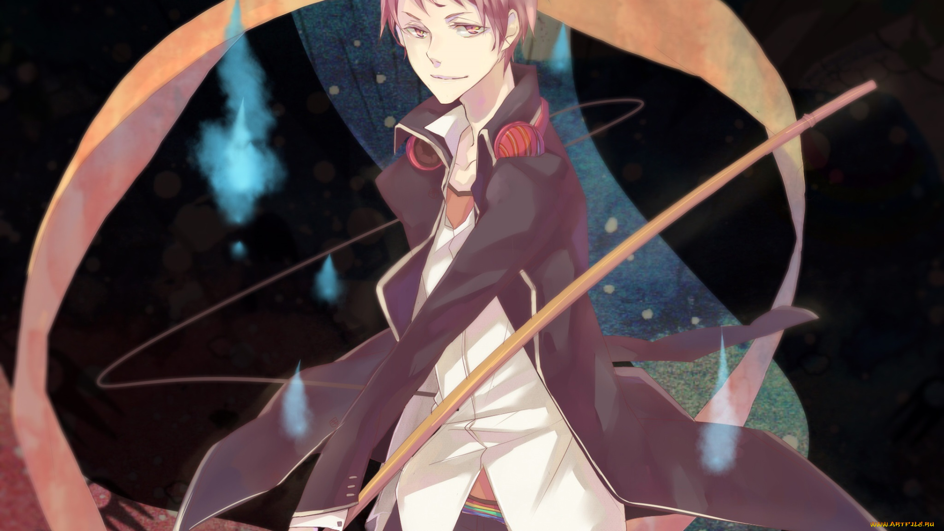 аниме, ao, no, exorcist, парень