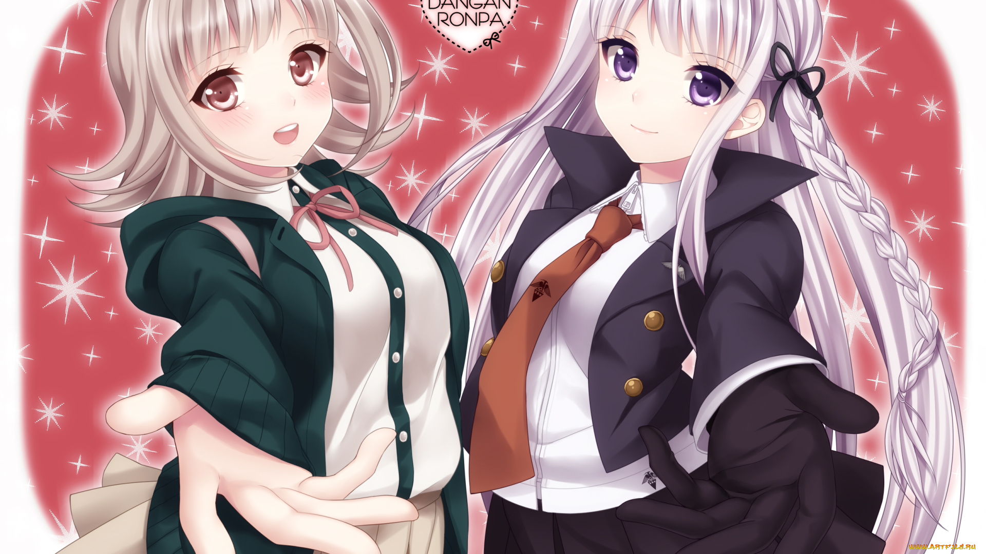 аниме, danganronpa, девушки