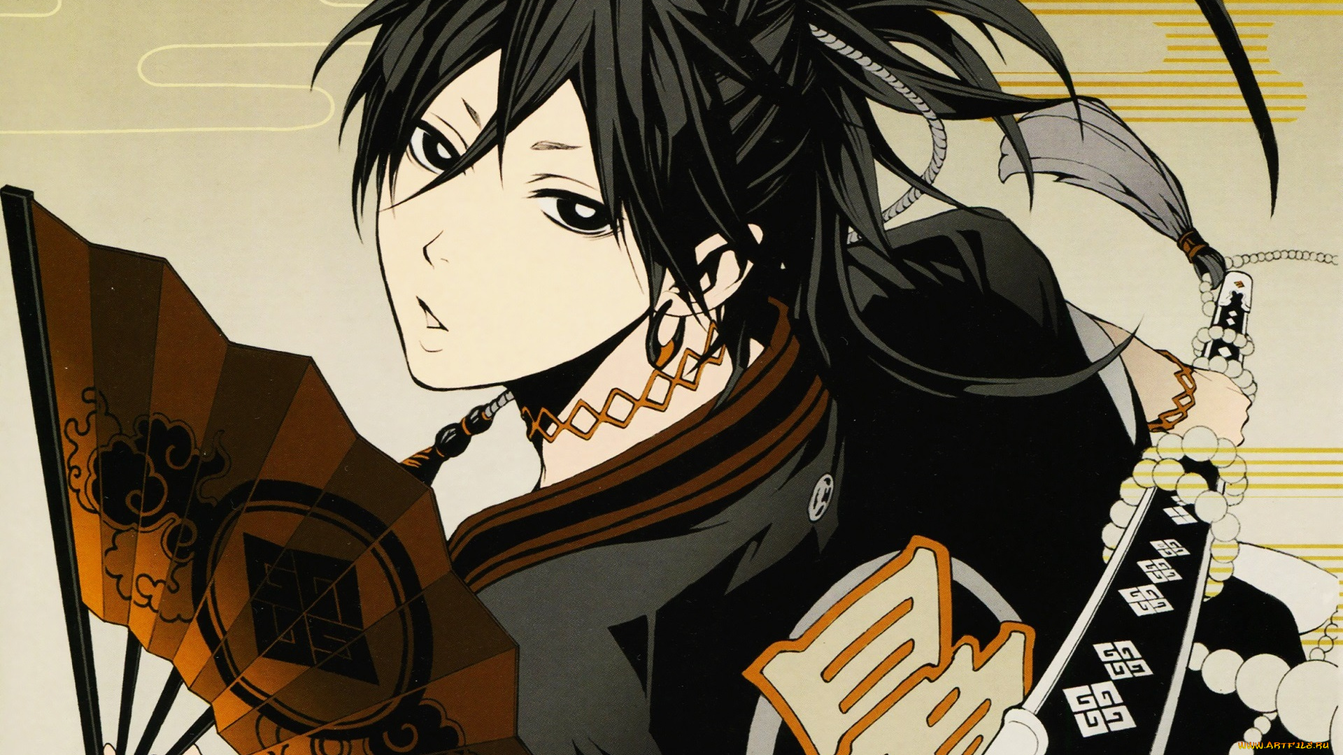 аниме, donten, ni, warau, смех, под, облаками, кумо, тенга