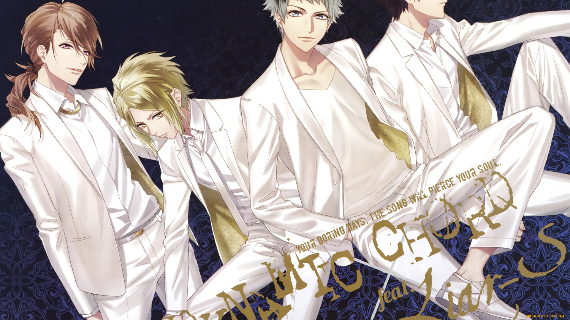 аниме, dynamic, chord, группа, парни, певцы