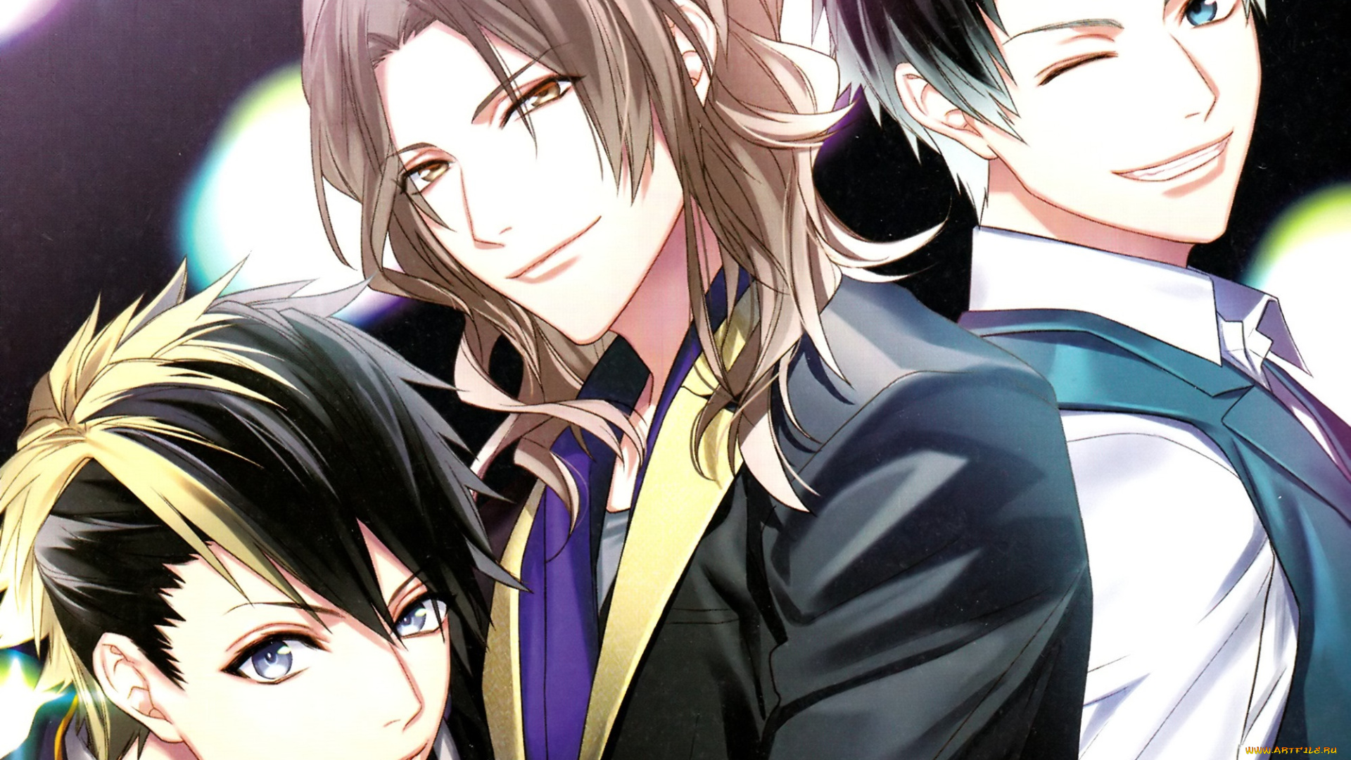 аниме, dynamic, chord, парни, группа