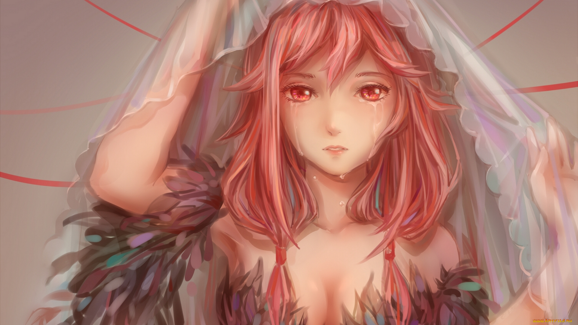 аниме, guilty, crown, девушка