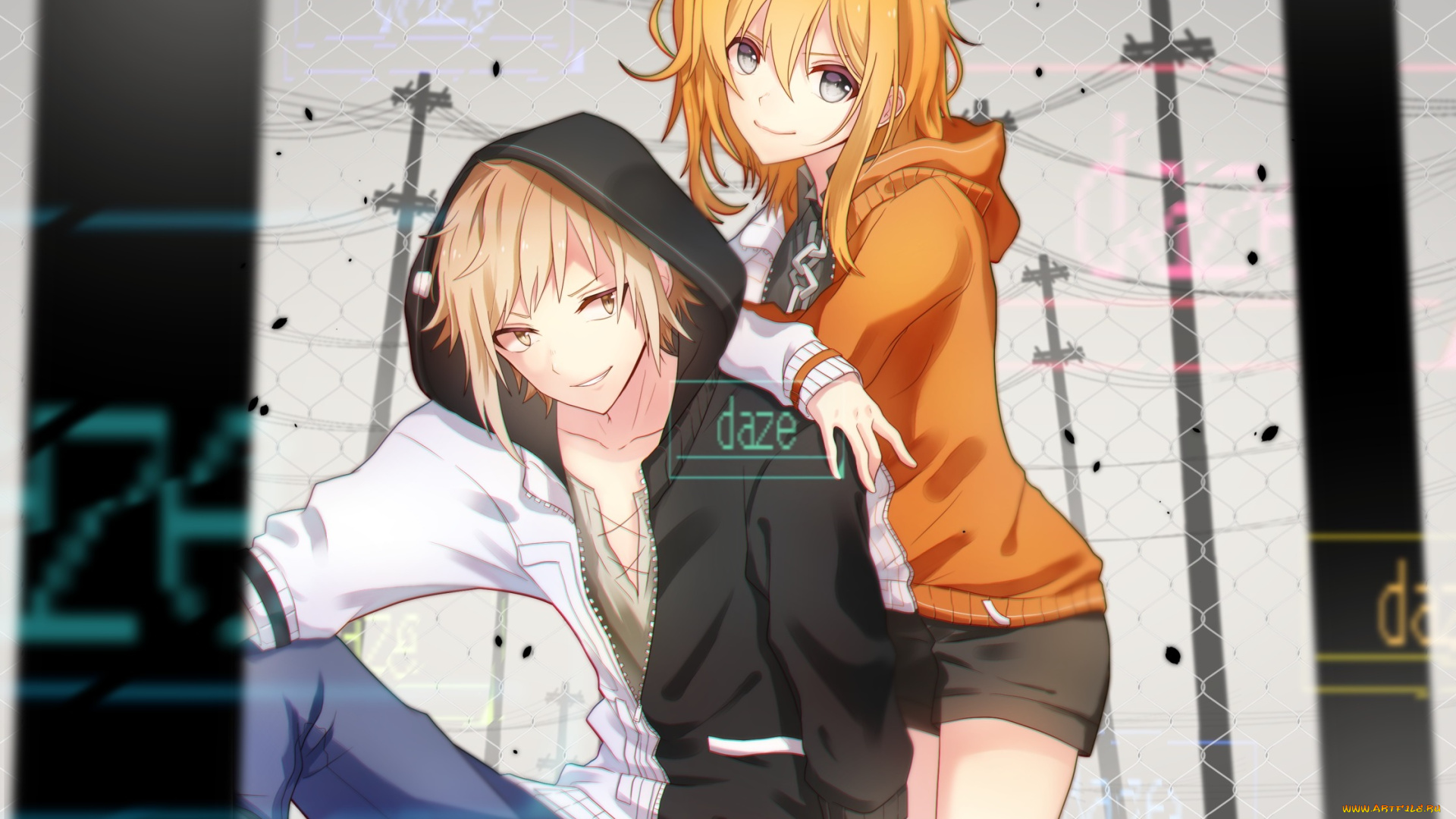 аниме, kagerou, project, kano, shyuuya, kisaragi, momo