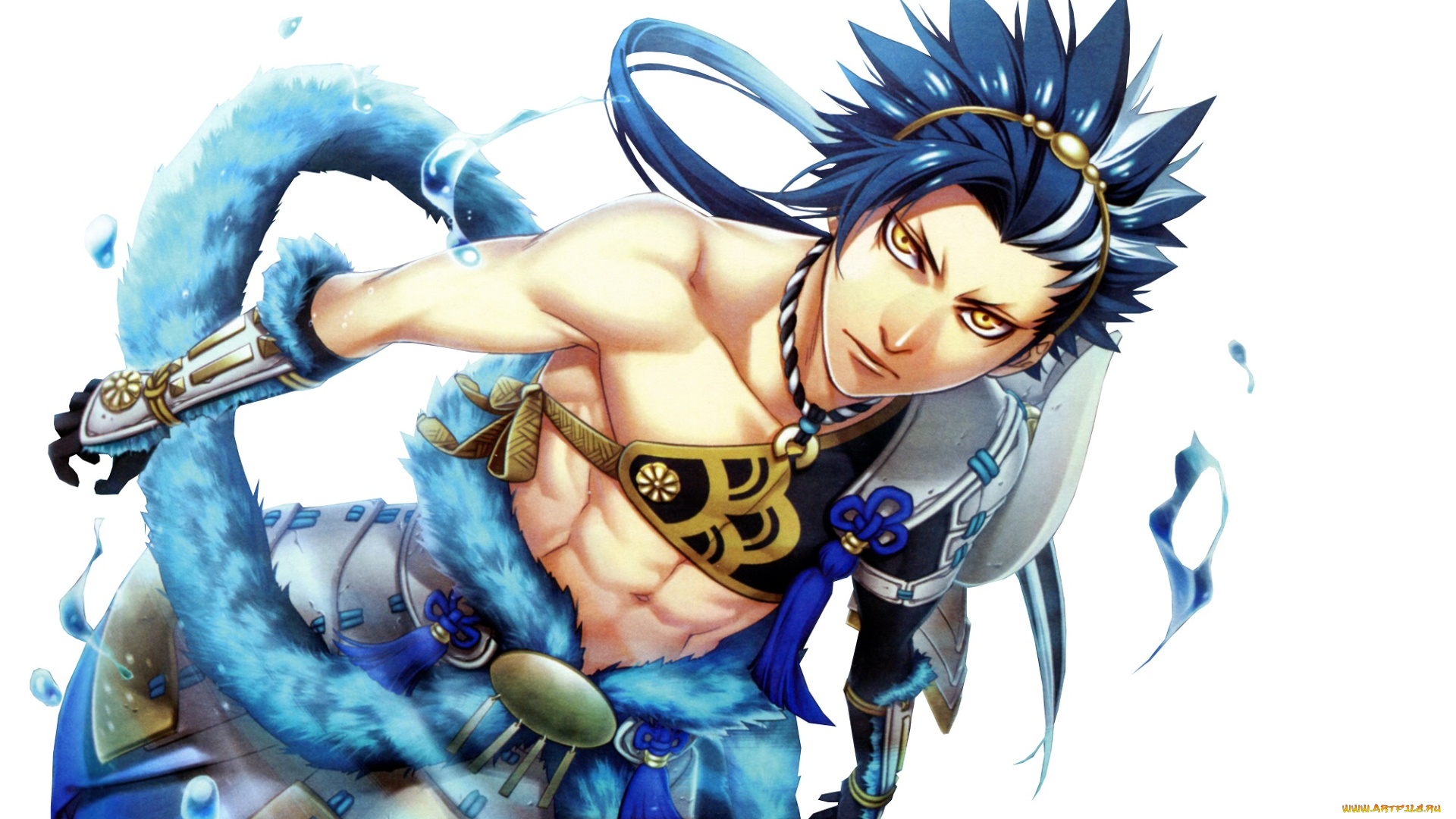 аниме, kamigami, no, asobi, такеру