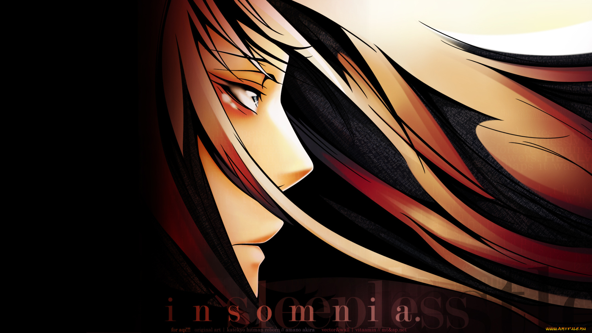 аниме, katekyo, hitman, reborn, парень