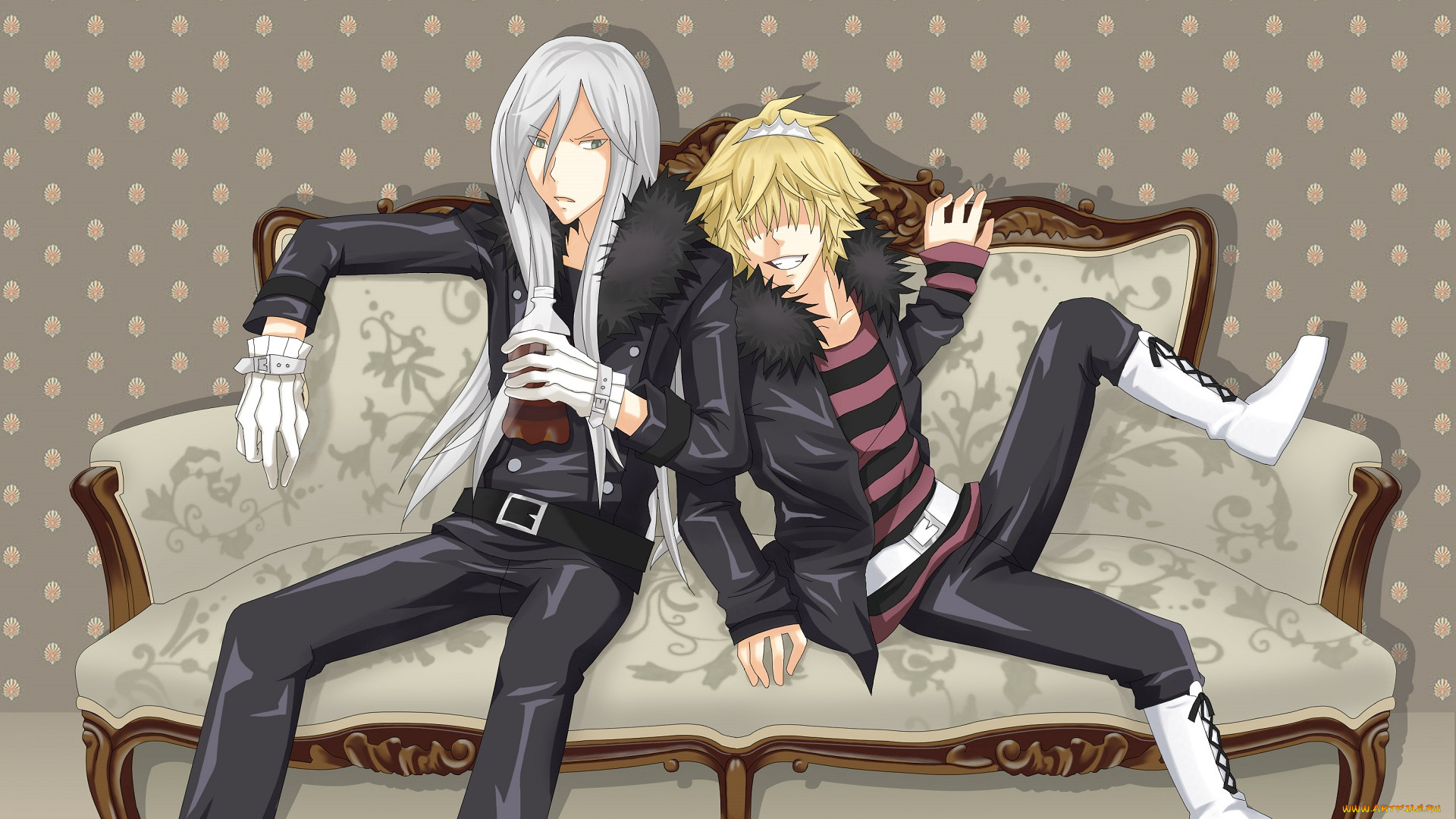 аниме, katekyo, hitman, reborn, парни