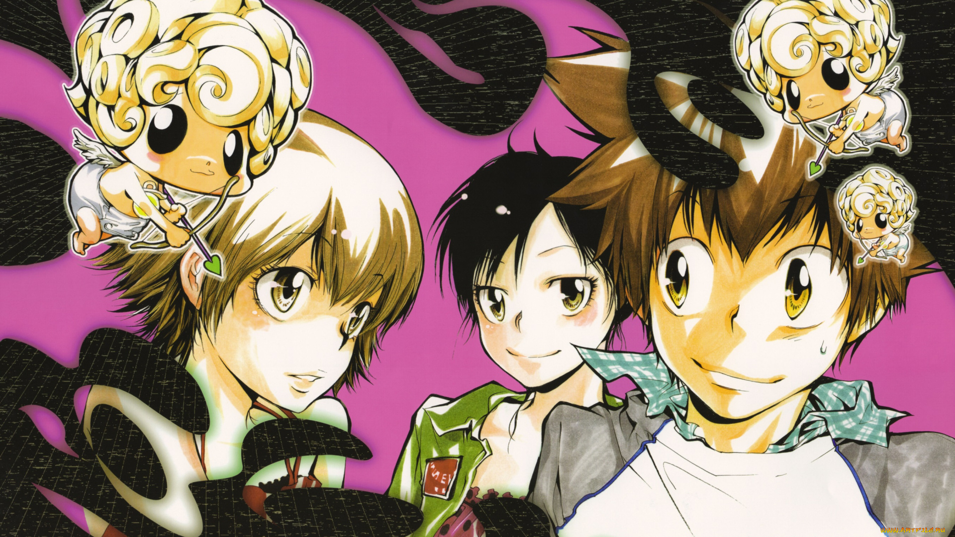 аниме, katekyo, hitman, reborn, персонажи