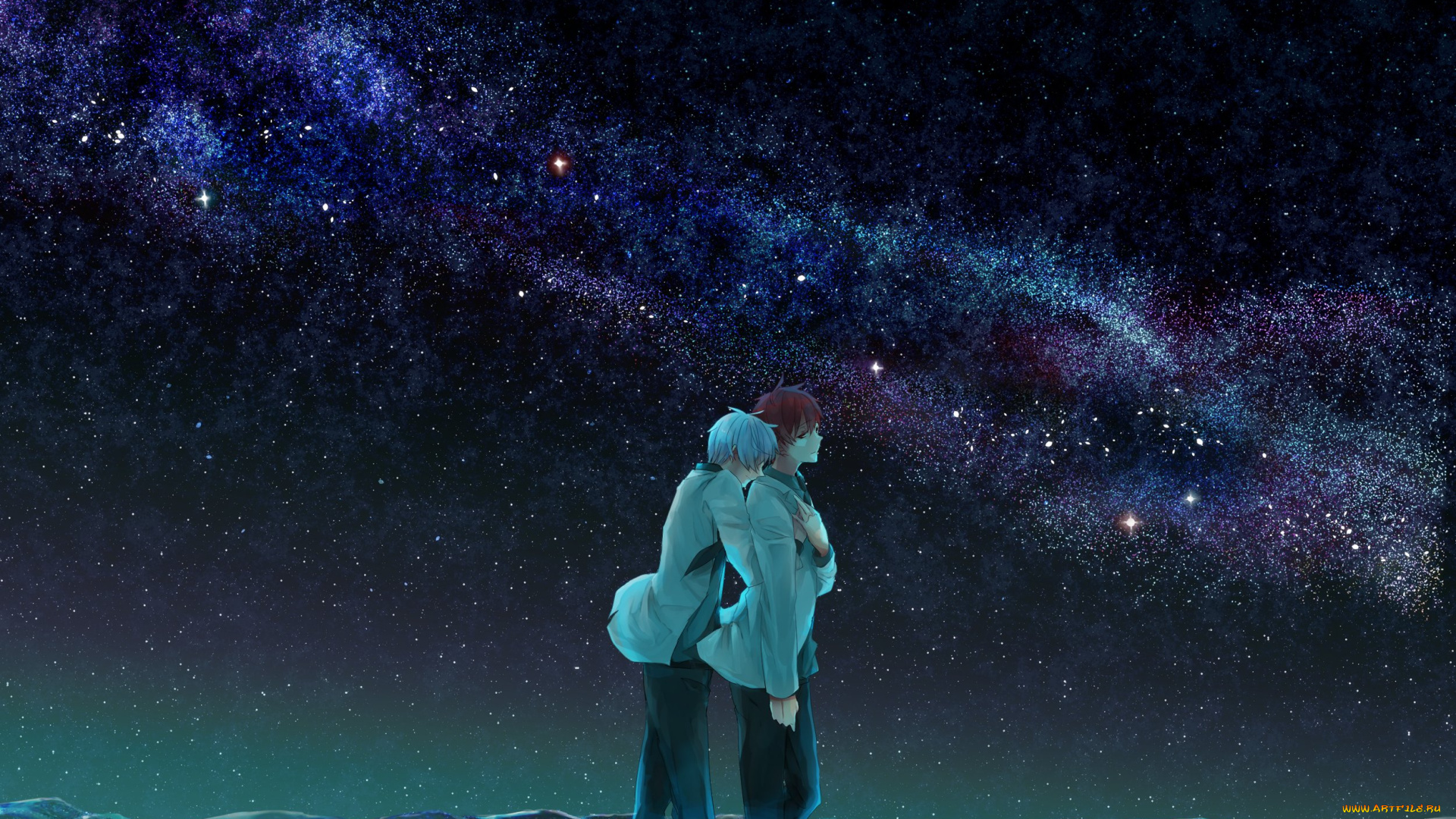 аниме, kuroko, no, baske, парни