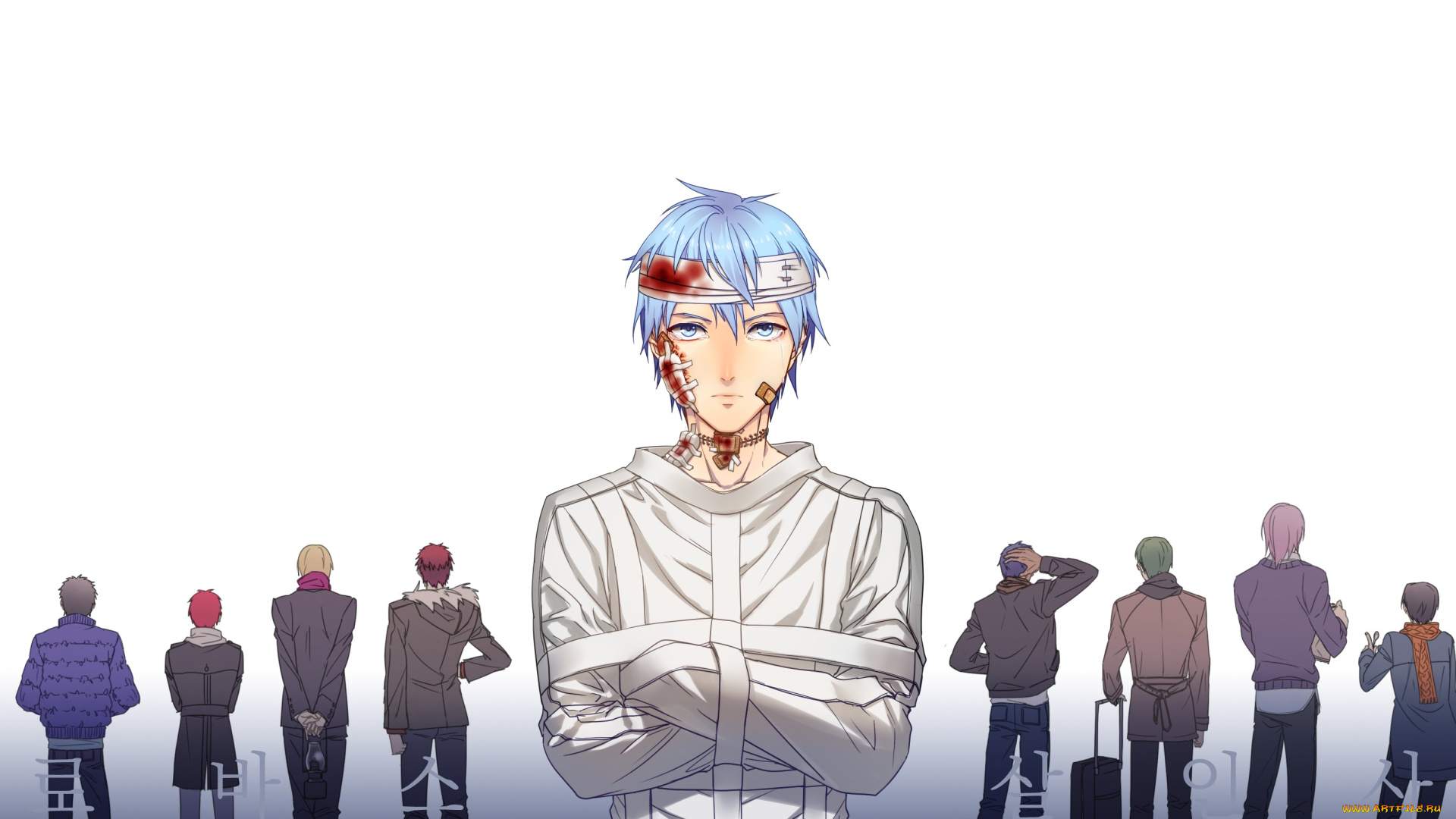 аниме, kuroko, no, baske, парни