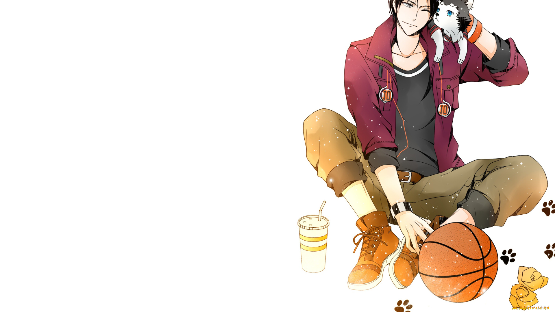 аниме, kuroko, no, baske, такао, казунари