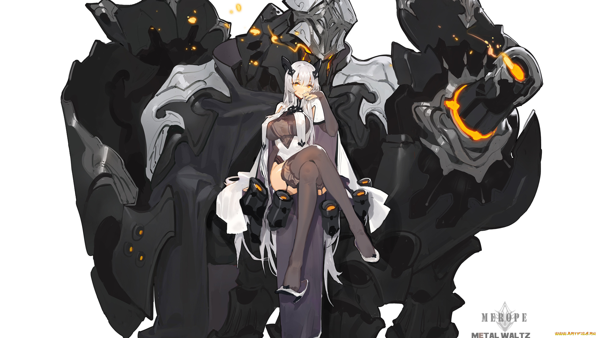 аниме, оружие, , техника, , технологии, девушка