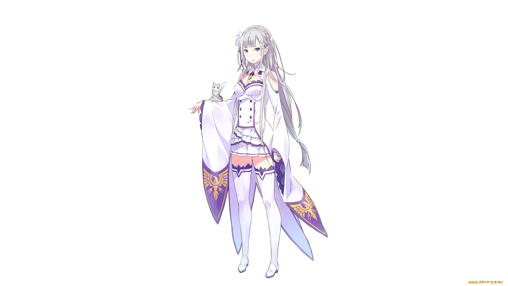 аниме, re, , zero, kara, hajimeru, isekai, seikatsu, девушка