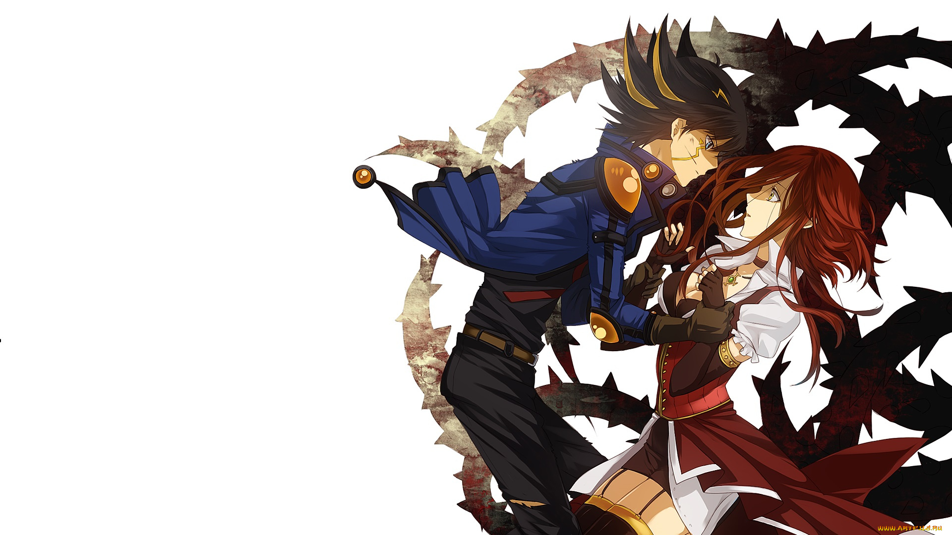 аниме, yu-gi-oh, пара