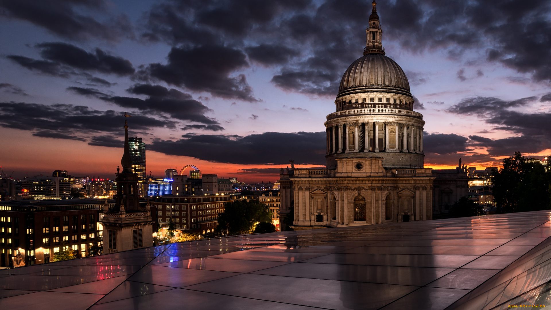 st, paul`s, cathedral, города, лондон, , великобритания, собор