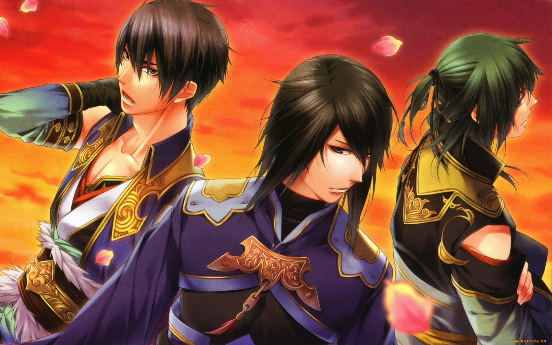 аниме, unknown, , другое, трио