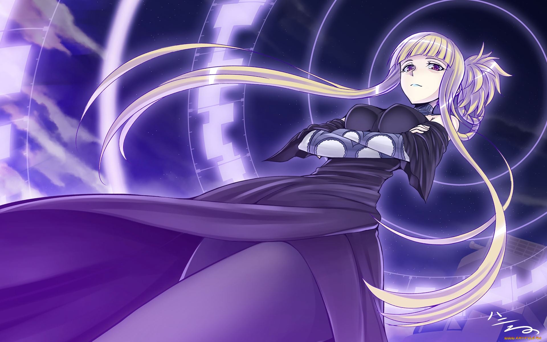 arpeggio, of, blue, steel, аниме, aoki, hagane, no, arpeggio, фон, взгляд, девушка