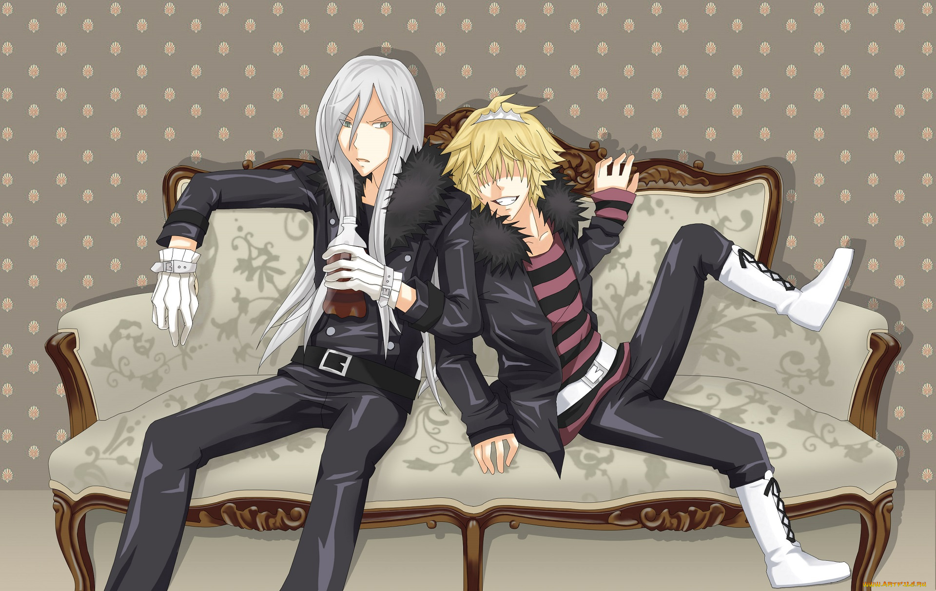 аниме, katekyo, hitman, reborn, парни