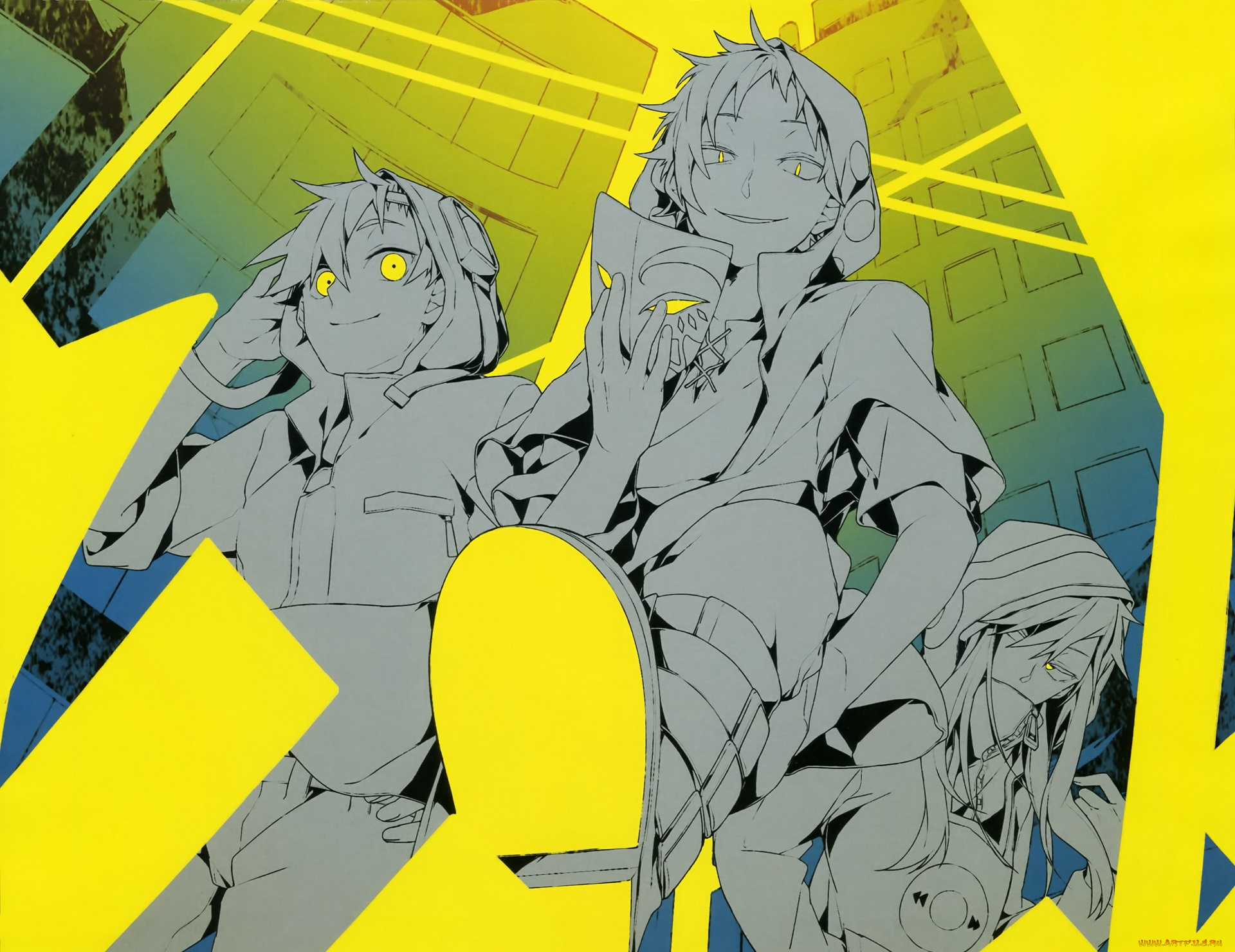 аниме, kagerou, project, kagerou, project