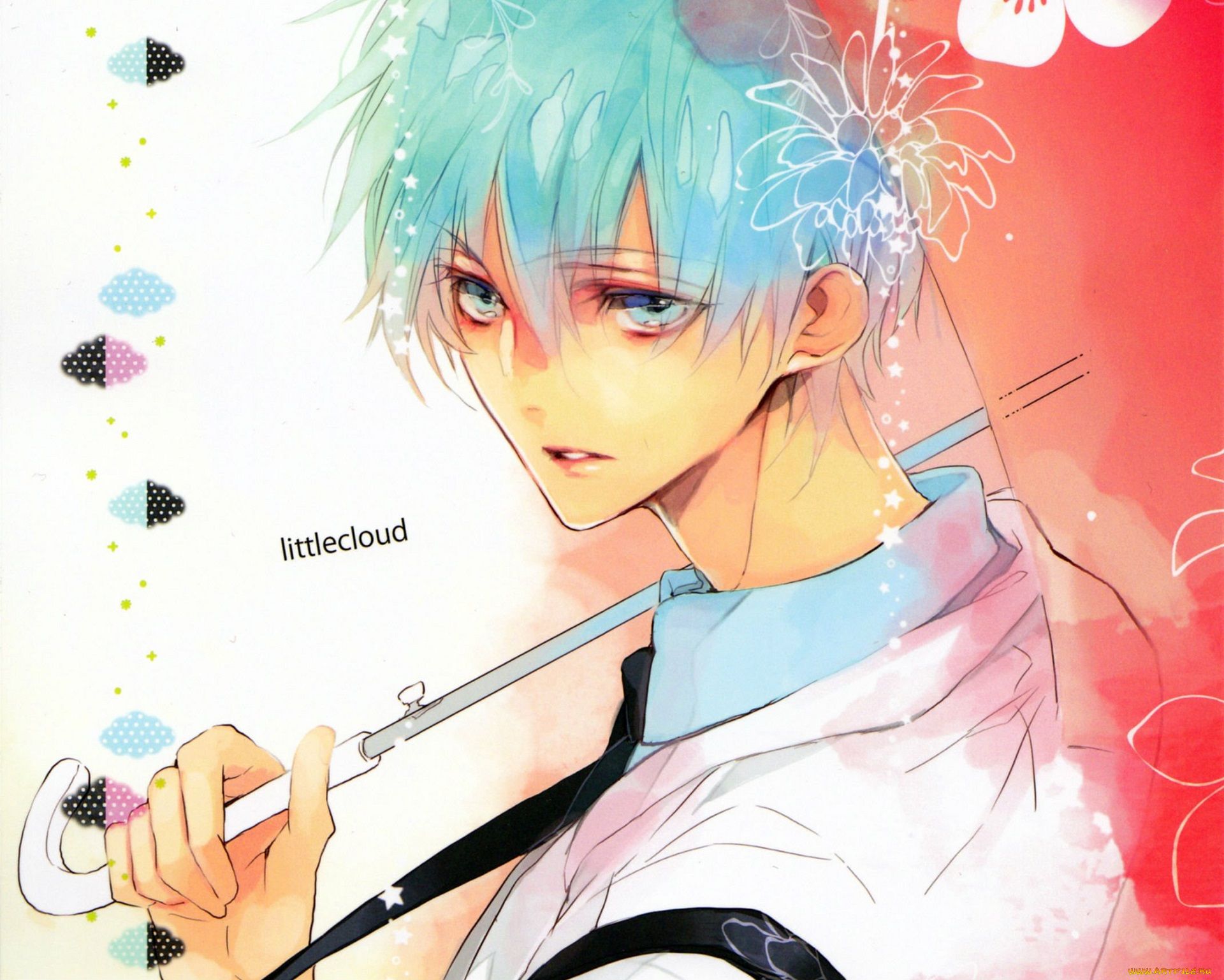 аниме, kuroko, no, baske, парни