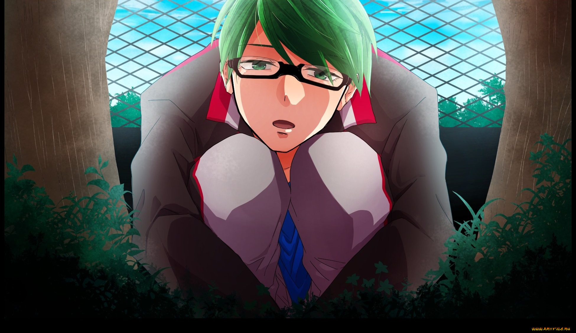 аниме, kuroko, no, baske, мидарима, шинтаро