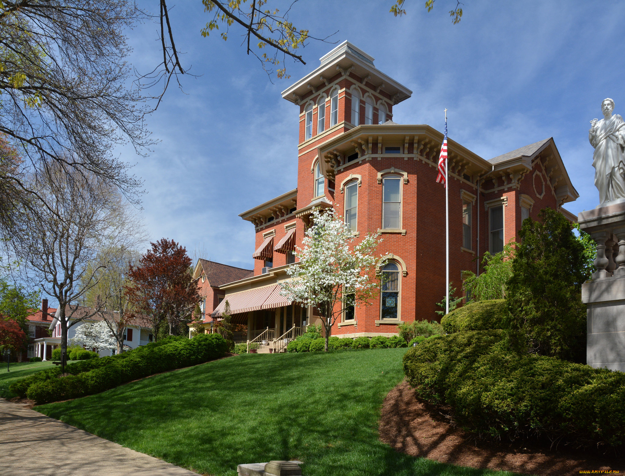 города, -, здания, , дома, вилла