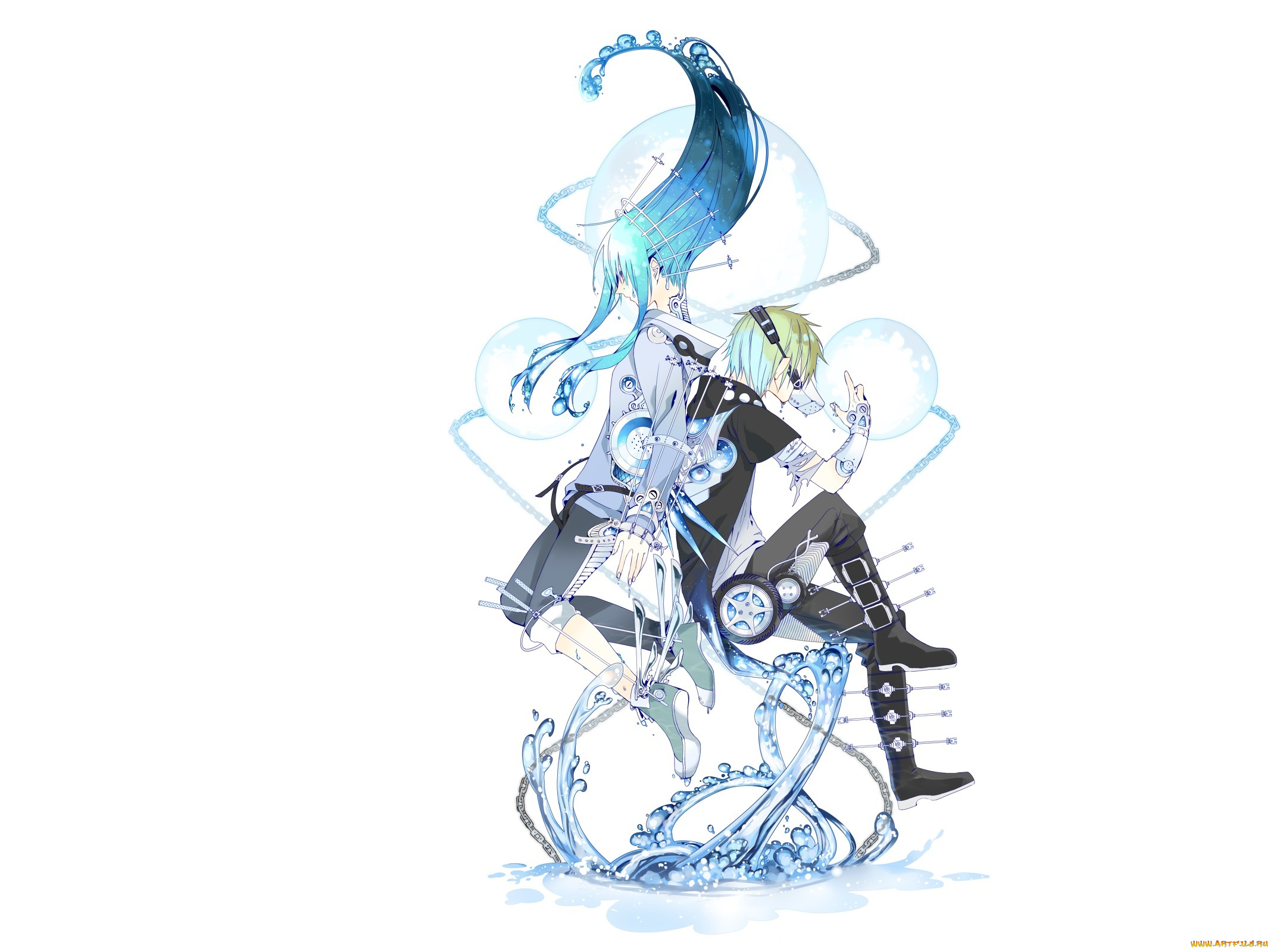 аниме, kagerou, project, kano, shuuya, kido, tsubomi