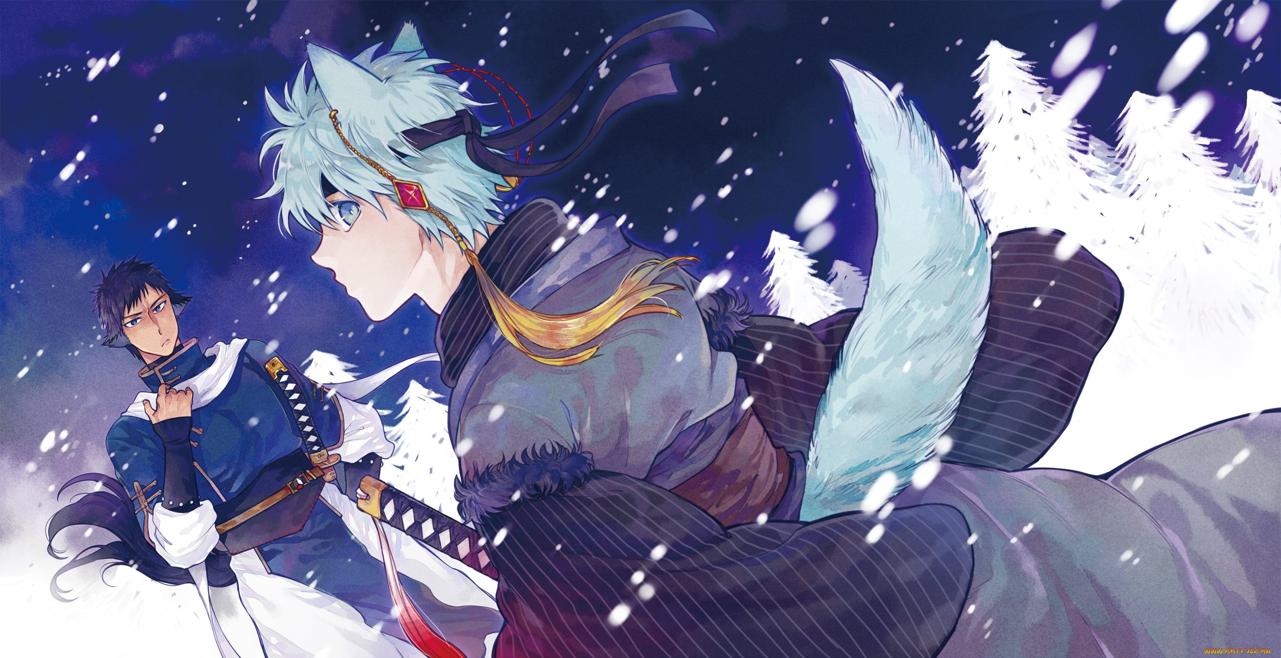 аниме, kuroko, no, baske, парни