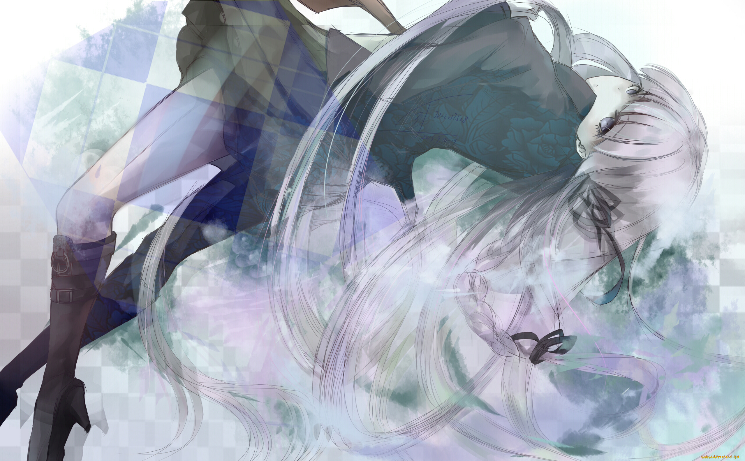 аниме, danganronpa, девушка