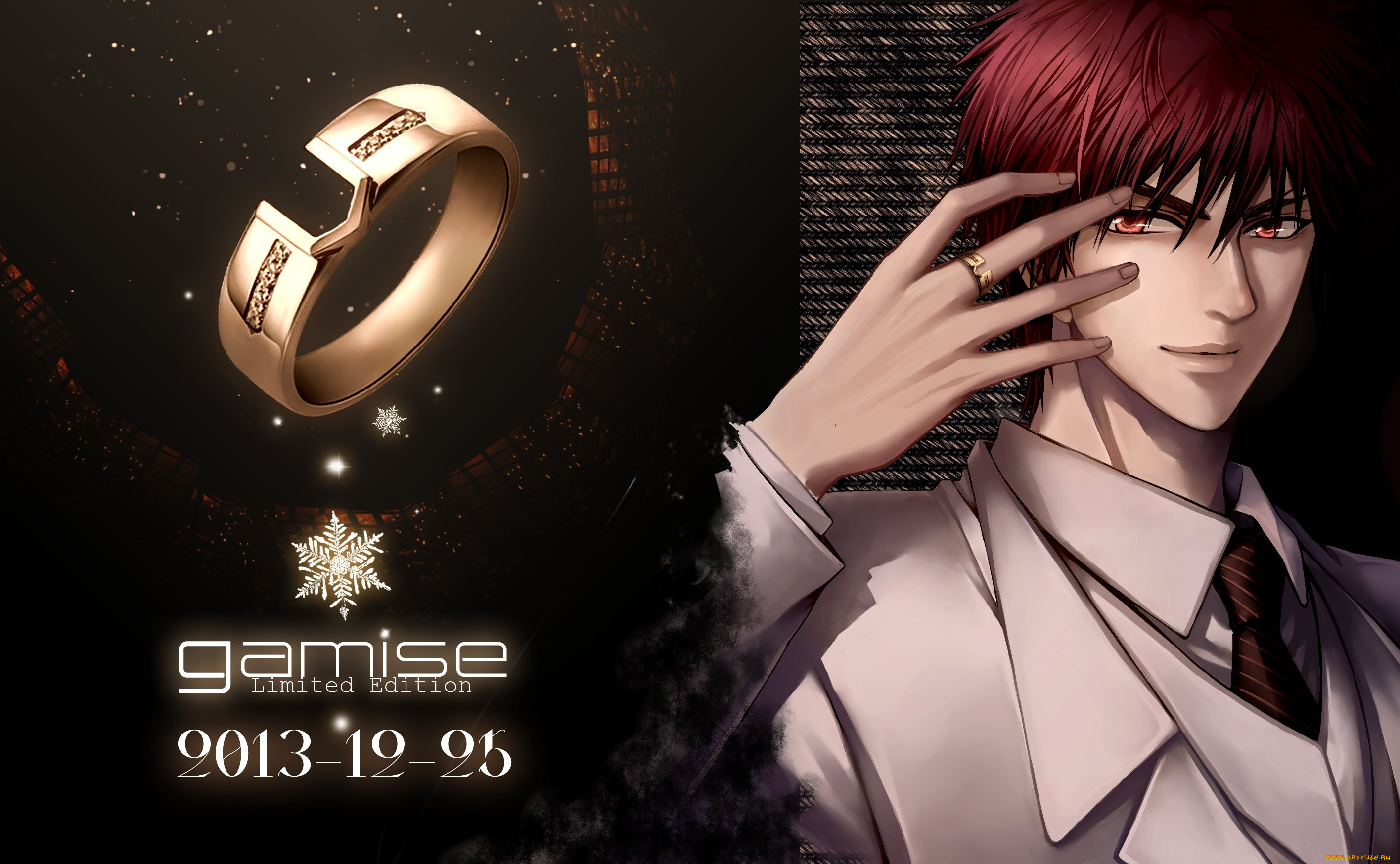 аниме, kuroko, no, baske, парень, кольцо