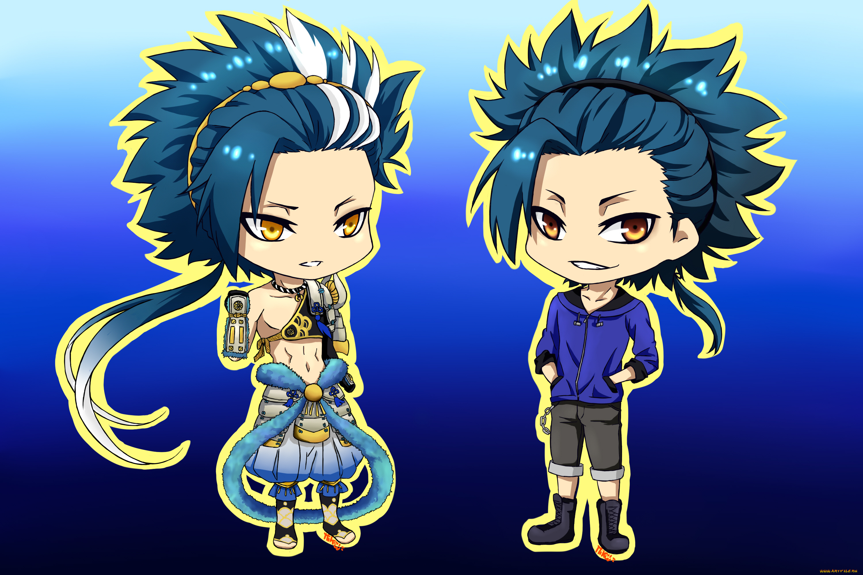 аниме, kamigami, no, asobi, такеру, малыш