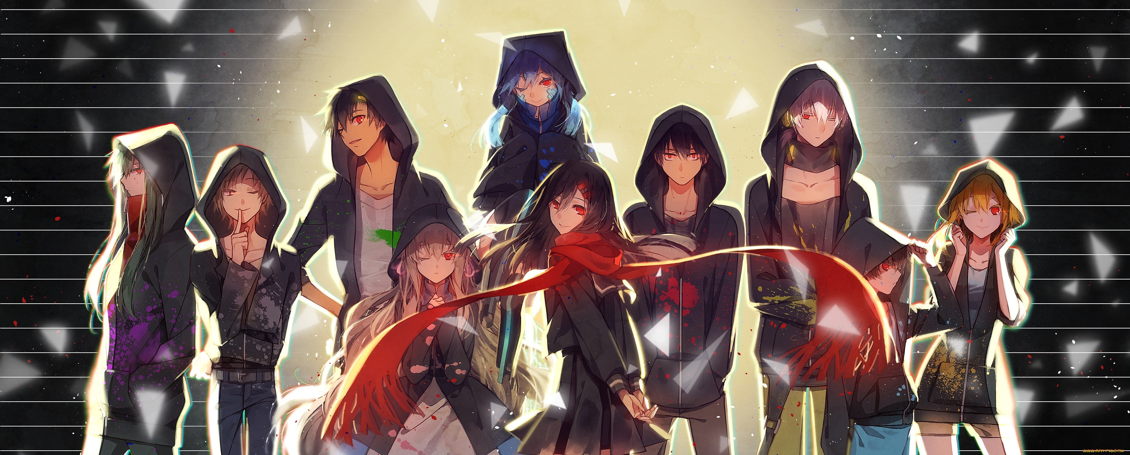 аниме, kagerou, project, kagerou, project, mekakucity, actors