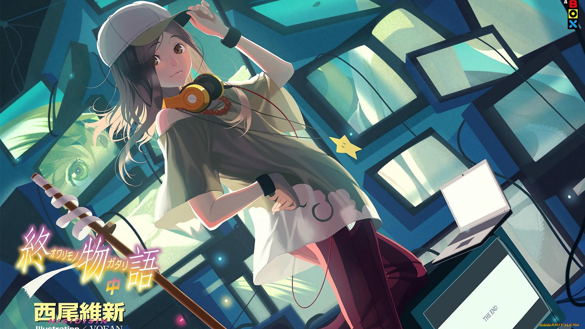 аниме, bakemonogatari, история, чудовищ