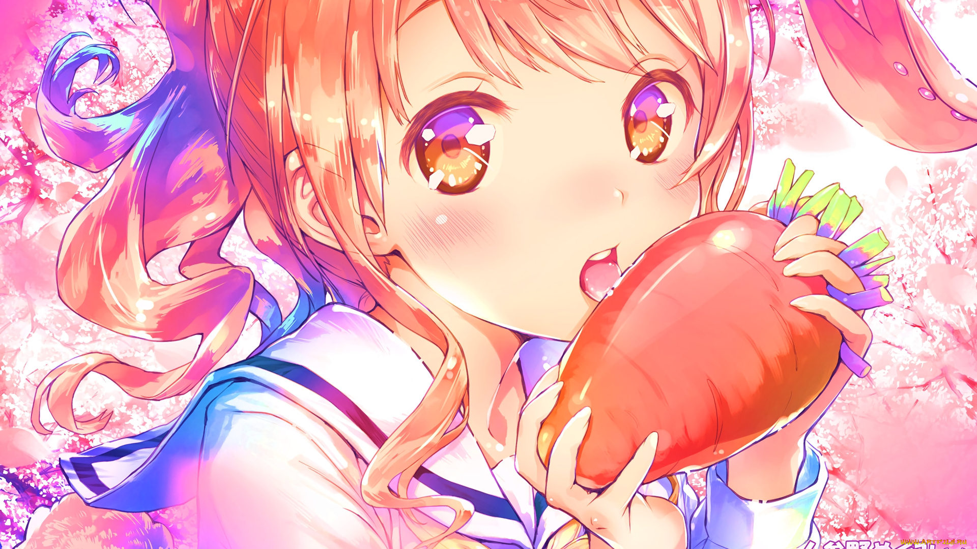 аниме, eromanga-sensei, взгляд, девушка, фон