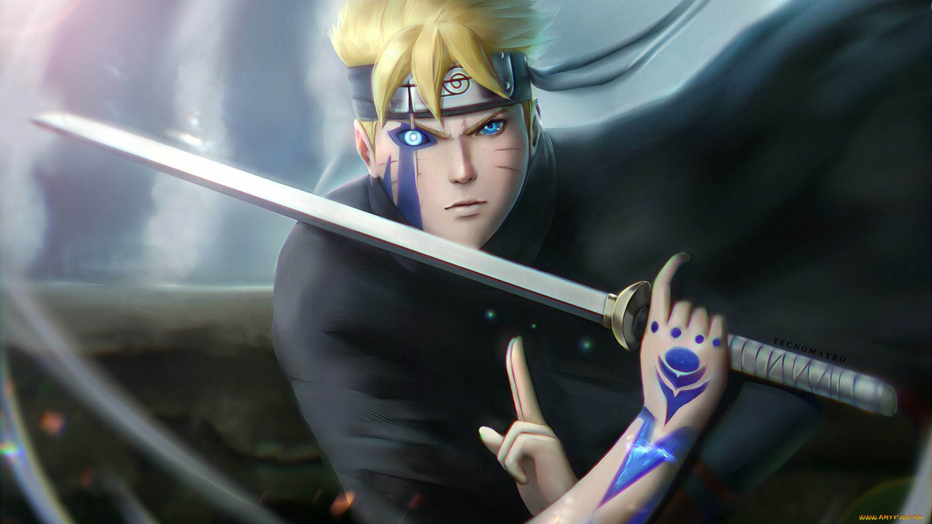 аниме, naruto, boruto, the, next, generation