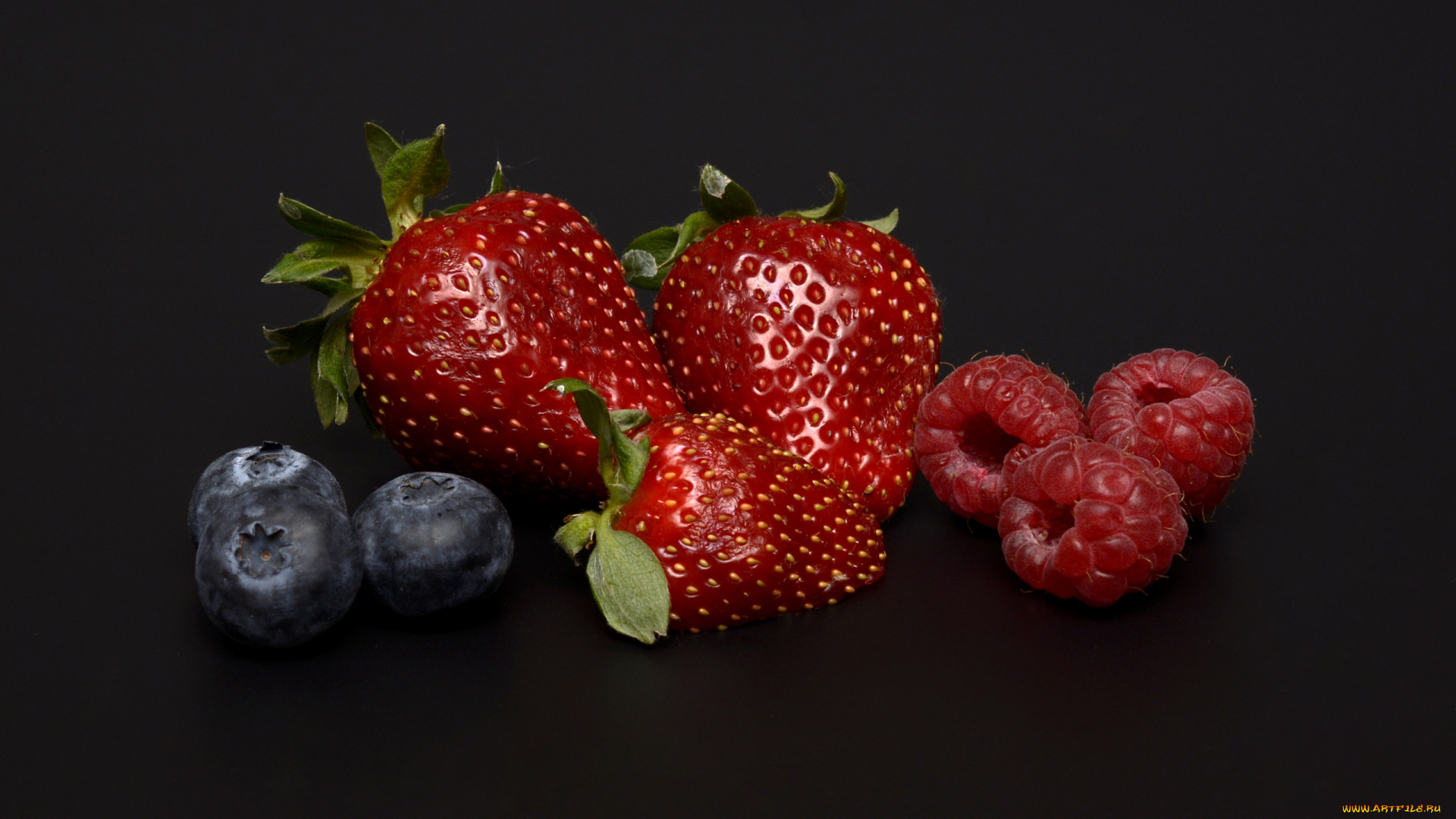 еда, фрукты, , ягоды, черника, малина, клубника, ягоды
