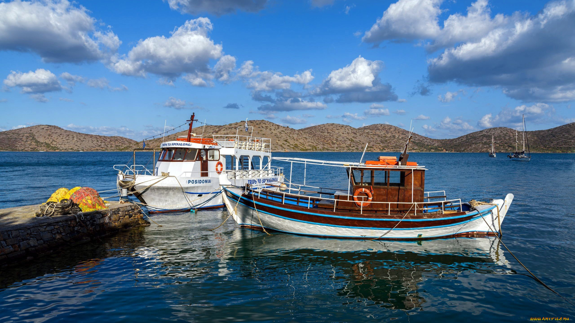 корабли, баркасы, , , буксиры, лодки, рыбацкие, море