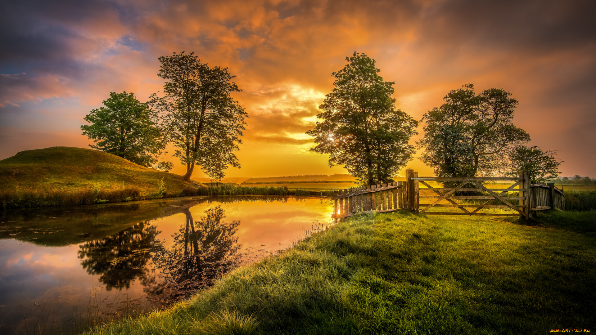 природа, восходы, закаты, рассвет