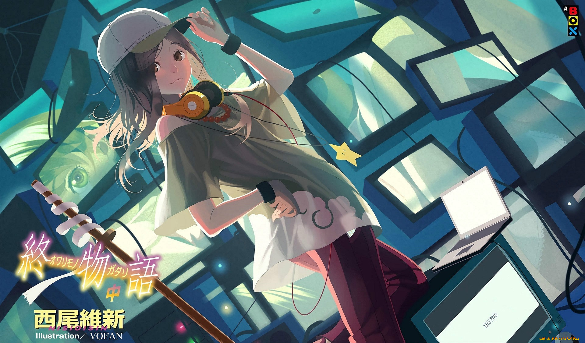 аниме, bakemonogatari, история, чудовищ