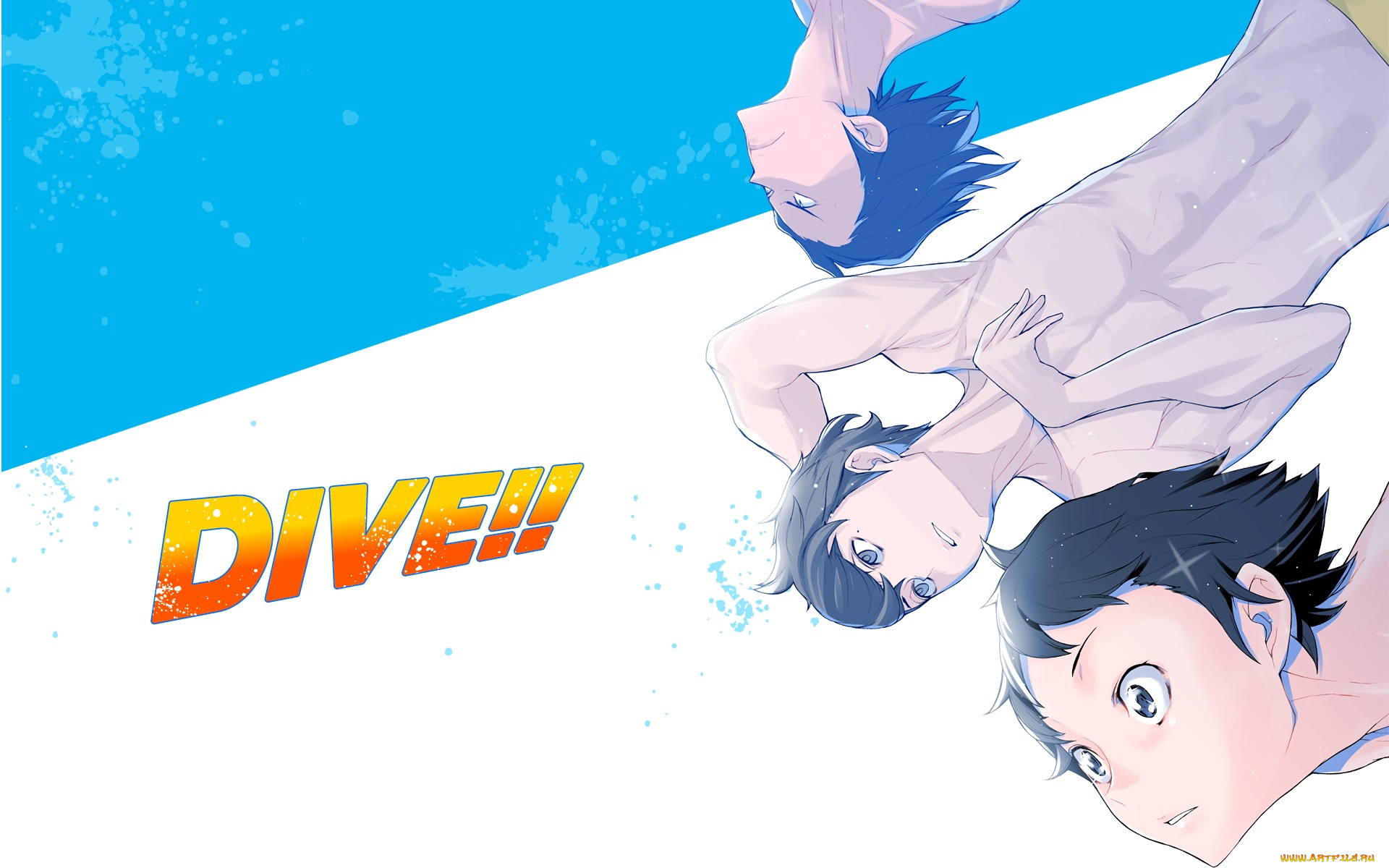 аниме, dive, персонаж