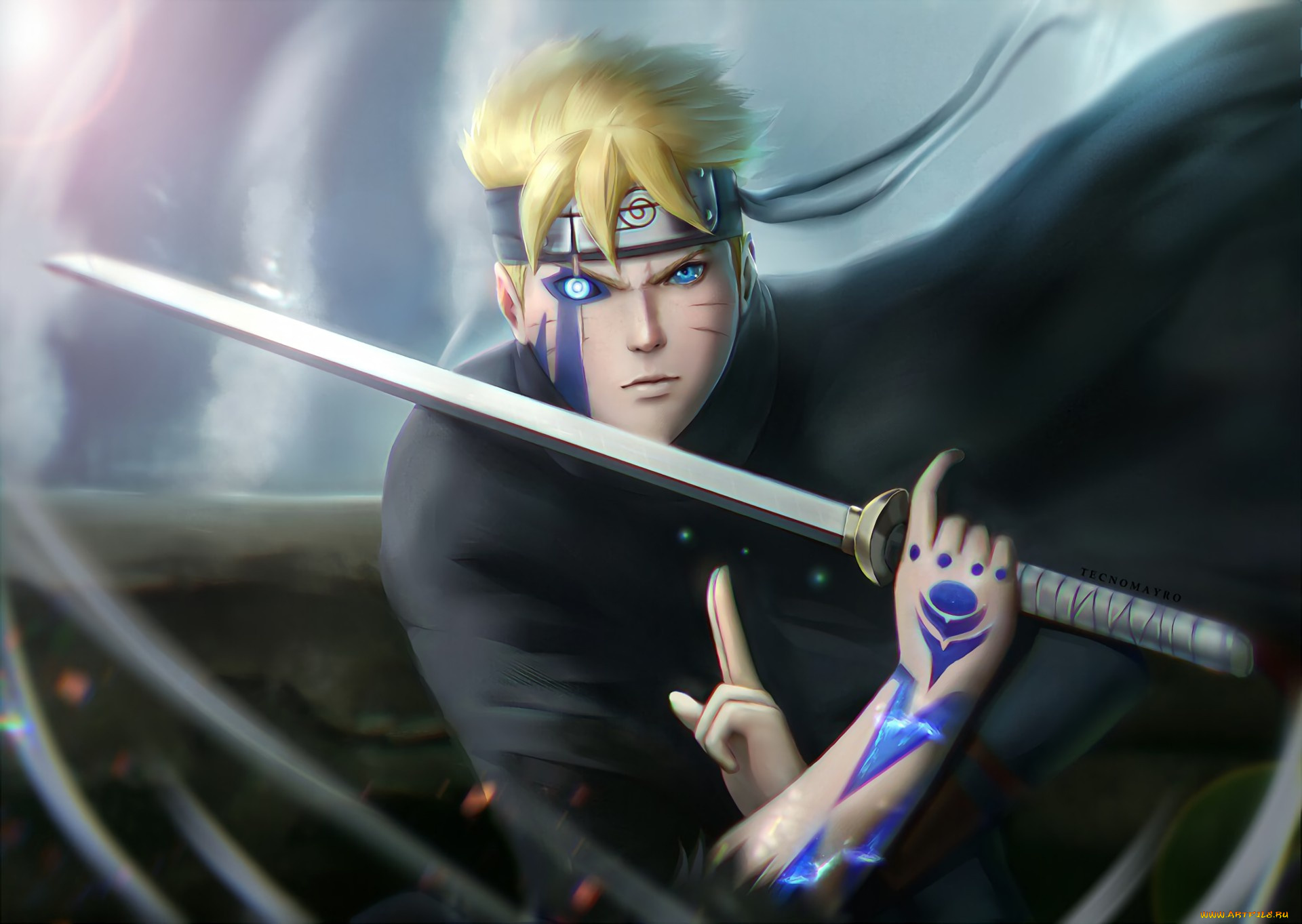 аниме, naruto, boruto, the, next, generation