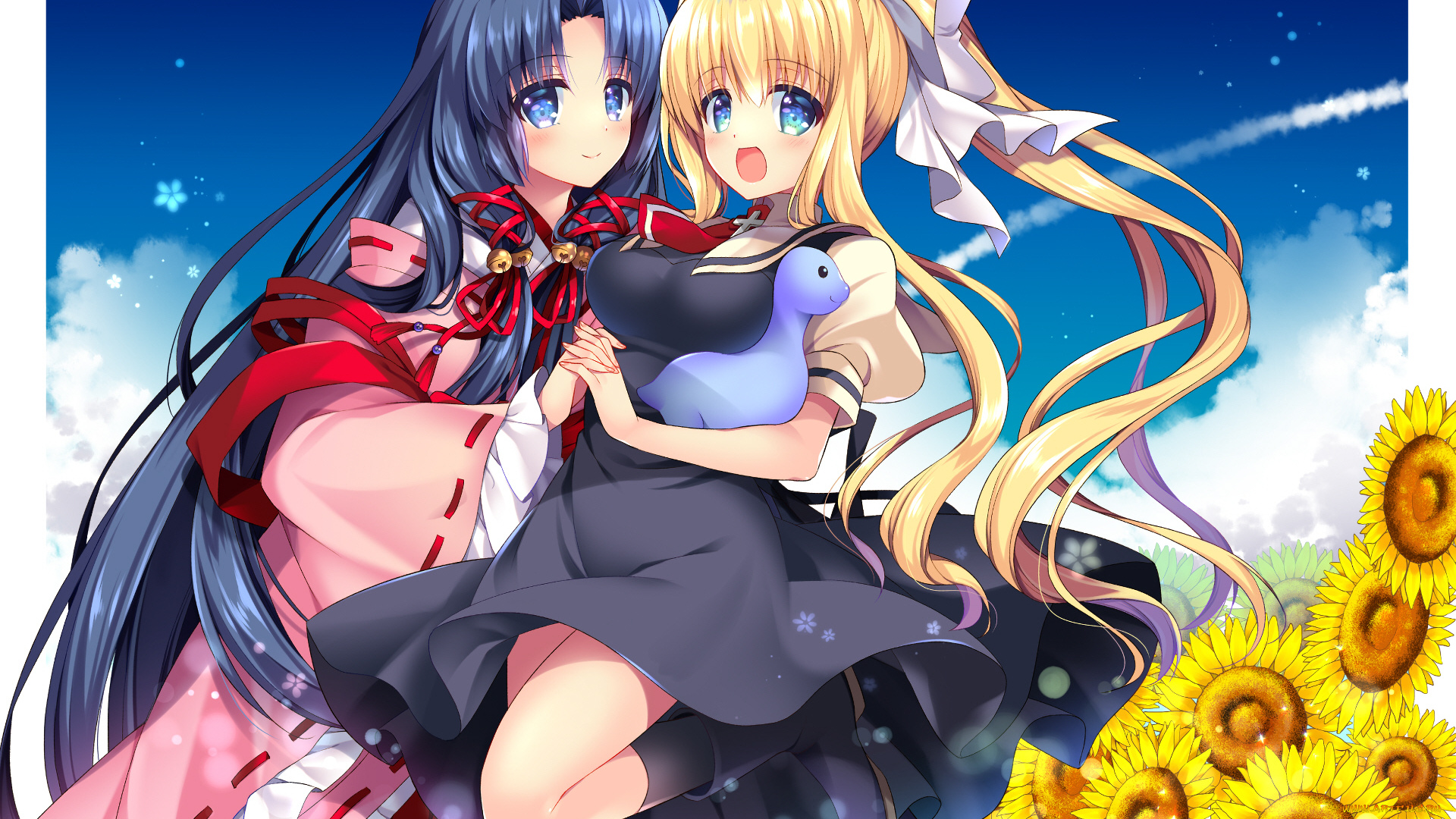 аниме, air, девушки