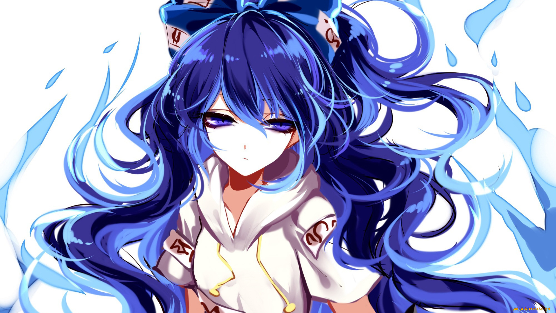 аниме, touhou, девушка