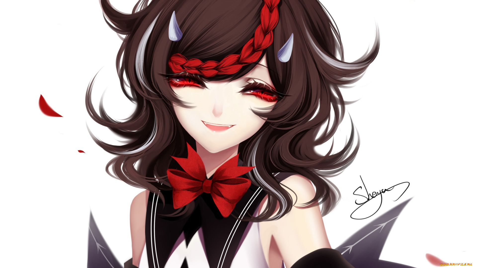 аниме, touhou, девушка