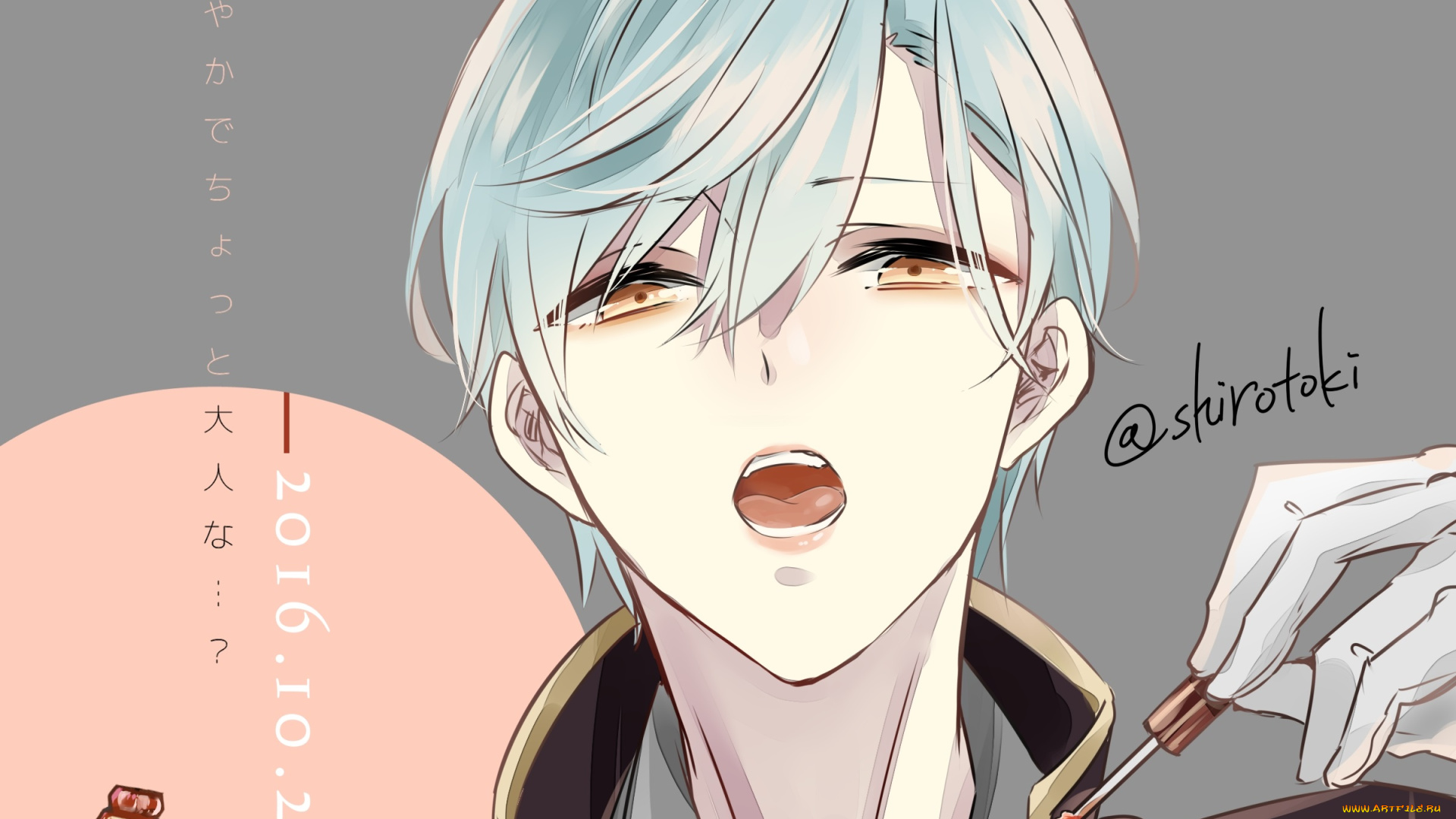 аниме, touken, ranbu, танец, мечей