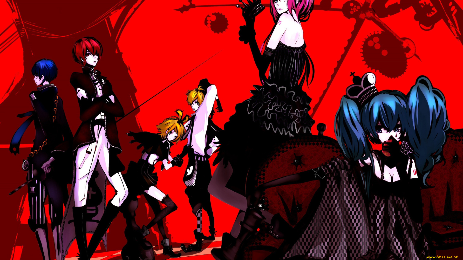 аниме, vocaloid, вокалоид