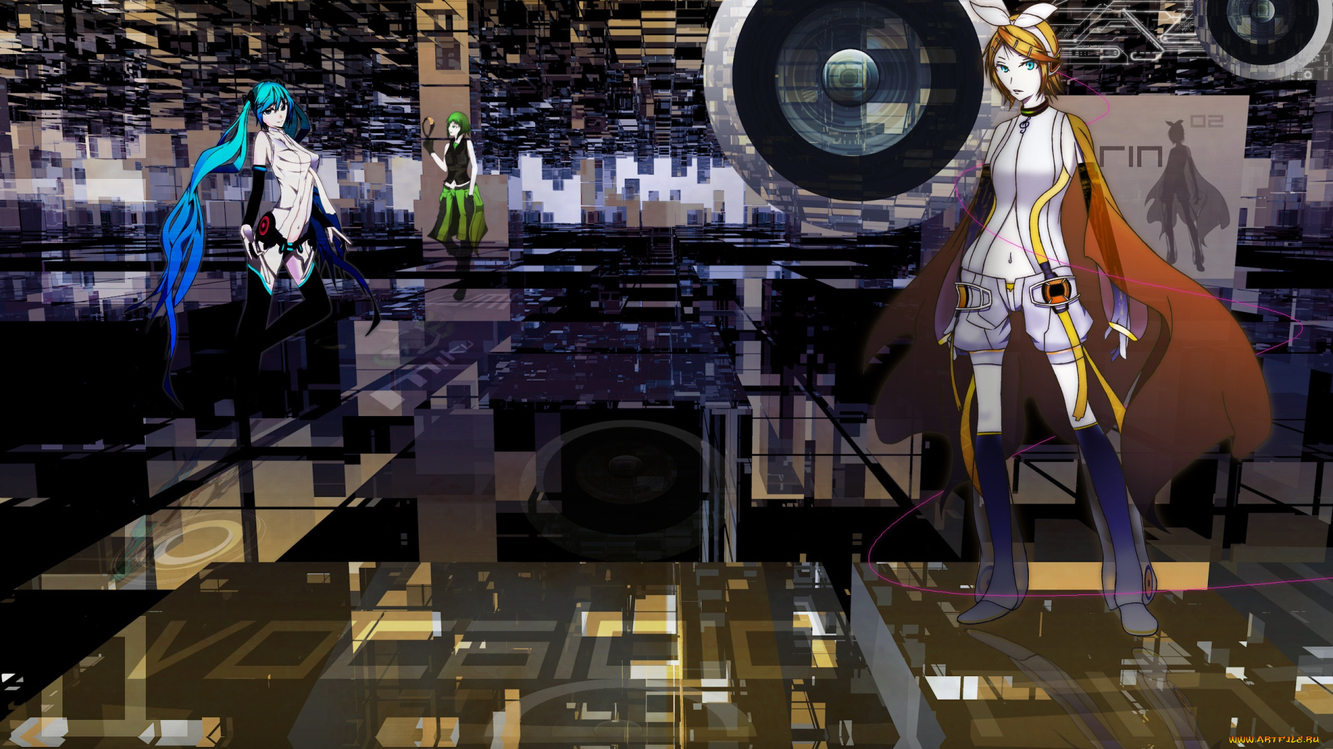 аниме, vocaloid, вокалоид