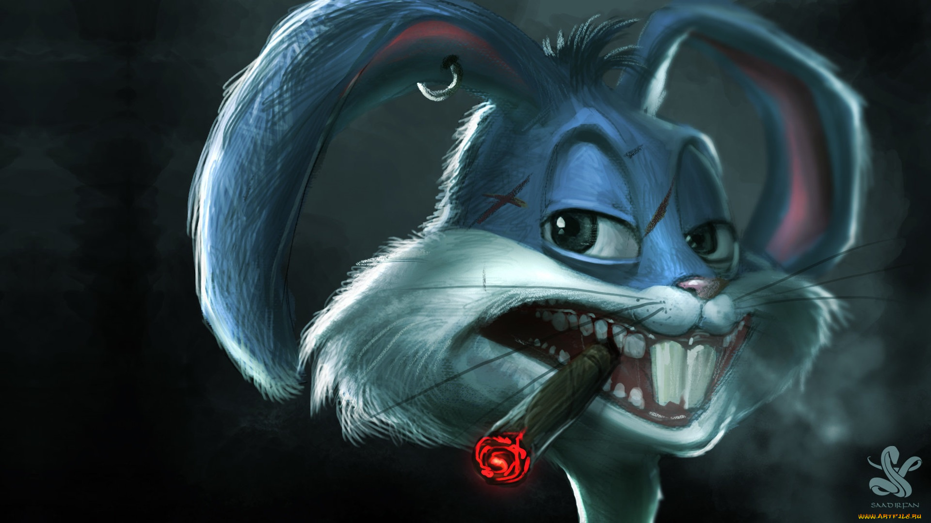 рисованное, кино, заяц