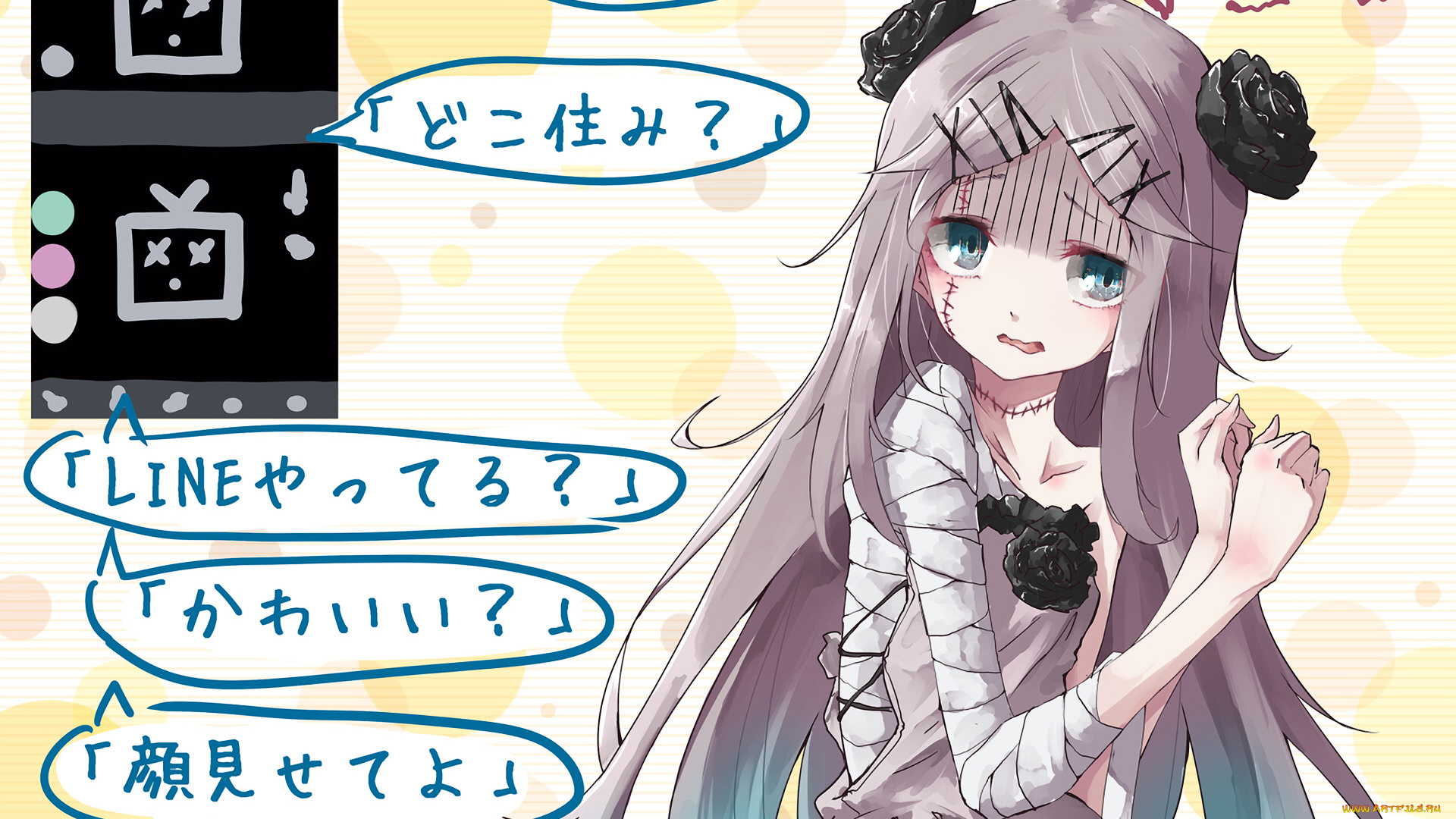 virtual, youtuber, аниме, девушка